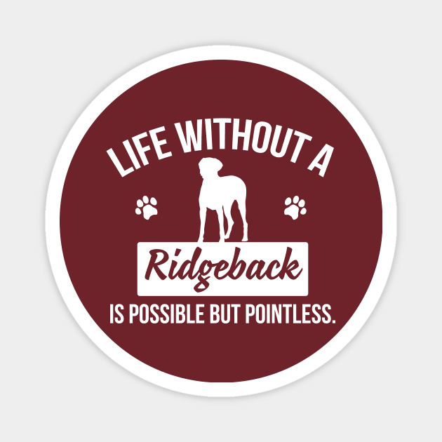 Ridgeback Magnet by nektarinchen